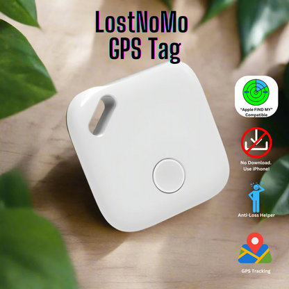 LostNoMo GPS Tag | iOS Only