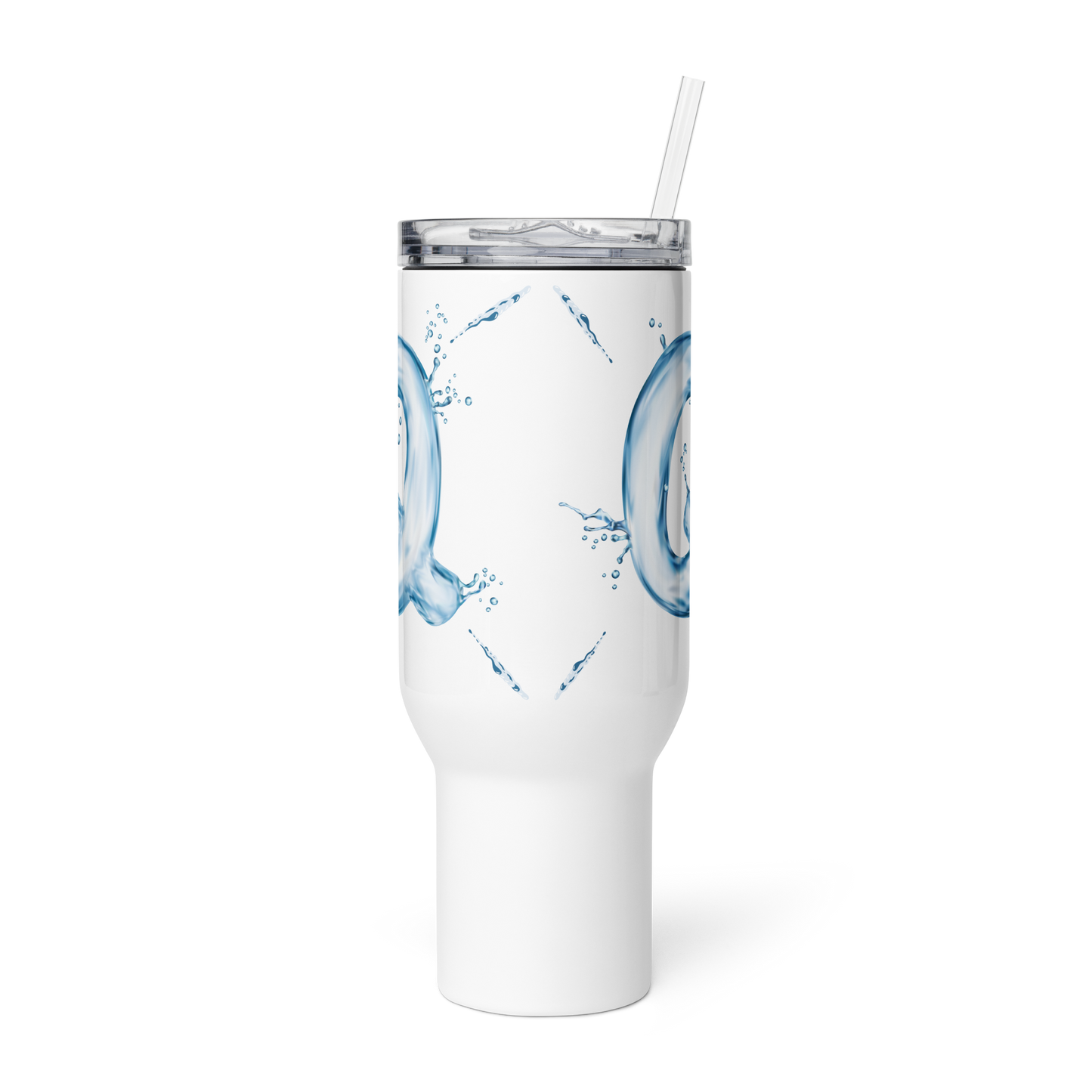 Drip Letter Monogrammed "Q" Tumbler 40oz