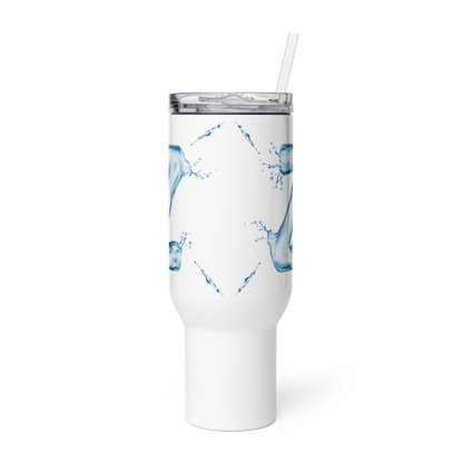 Vaso monogramado con letra Drip "Z" de 40 oz