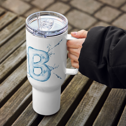 Drip Letter Monogrammed "B" Tumbler 40oz