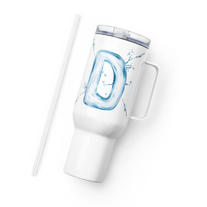 Drip Letter Monogrammed "D" Tumbler 40oz