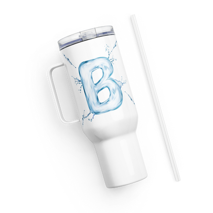 Drip Letter Monogrammed "B" Tumbler 40oz