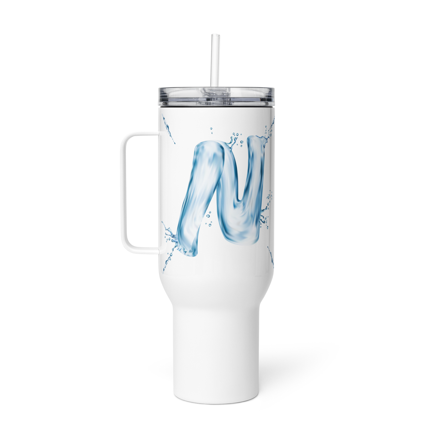 Drip Letter Monogrammed "N" Tumbler 40oz