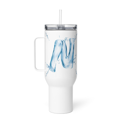 Drip Letter Monogrammed "N" Tumbler 40oz